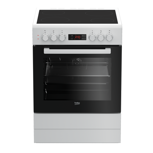 BEKO električni šporet FSE67300GW , turbo rerna