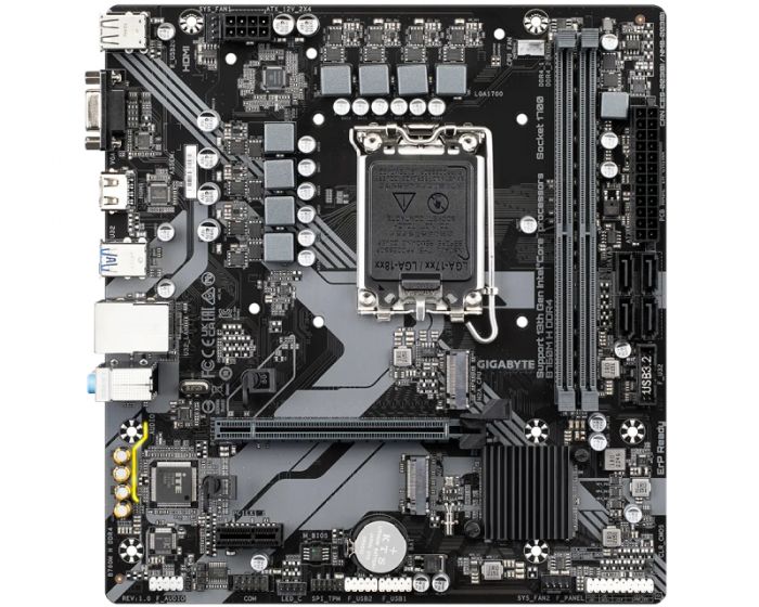 GIGABYTE matična ploča B760M H DDR4 rev. 1.x